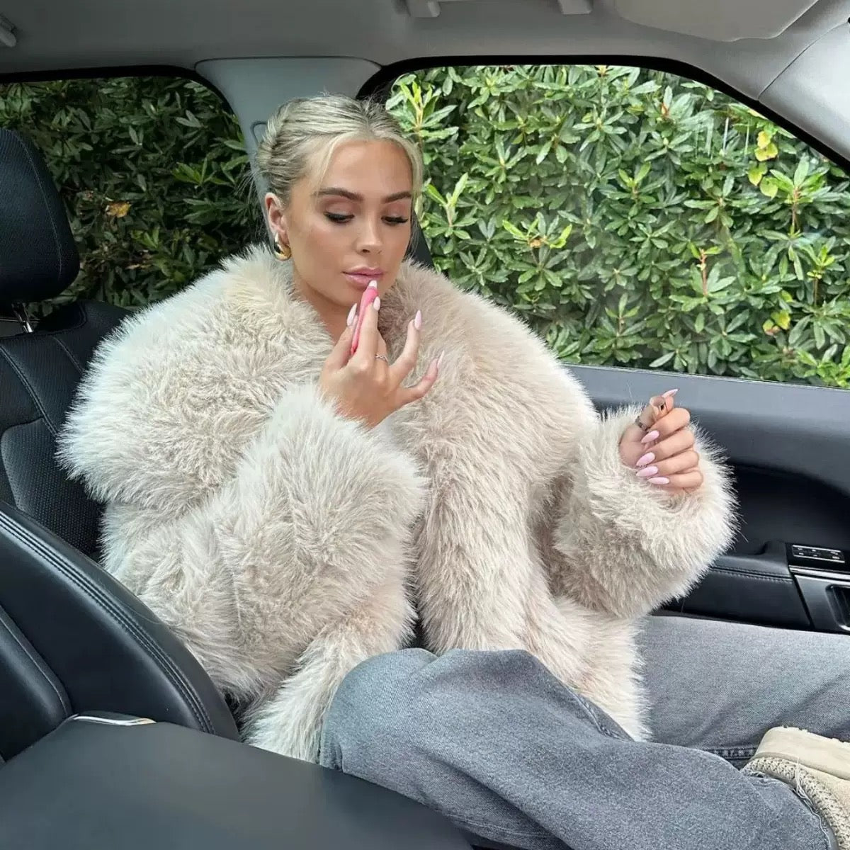 Luxury Faux Fur Jacket