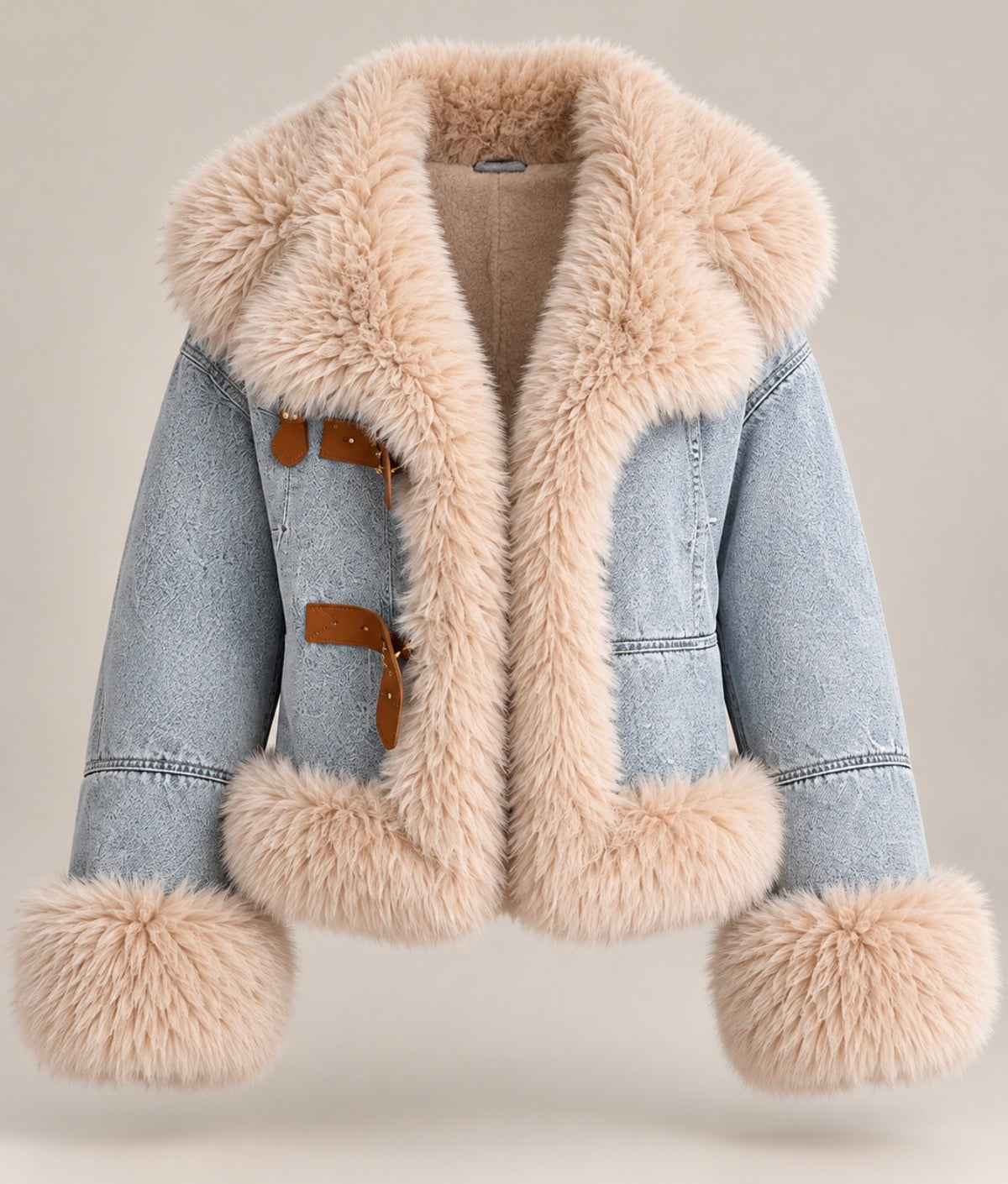 Teddy Denim Jacket