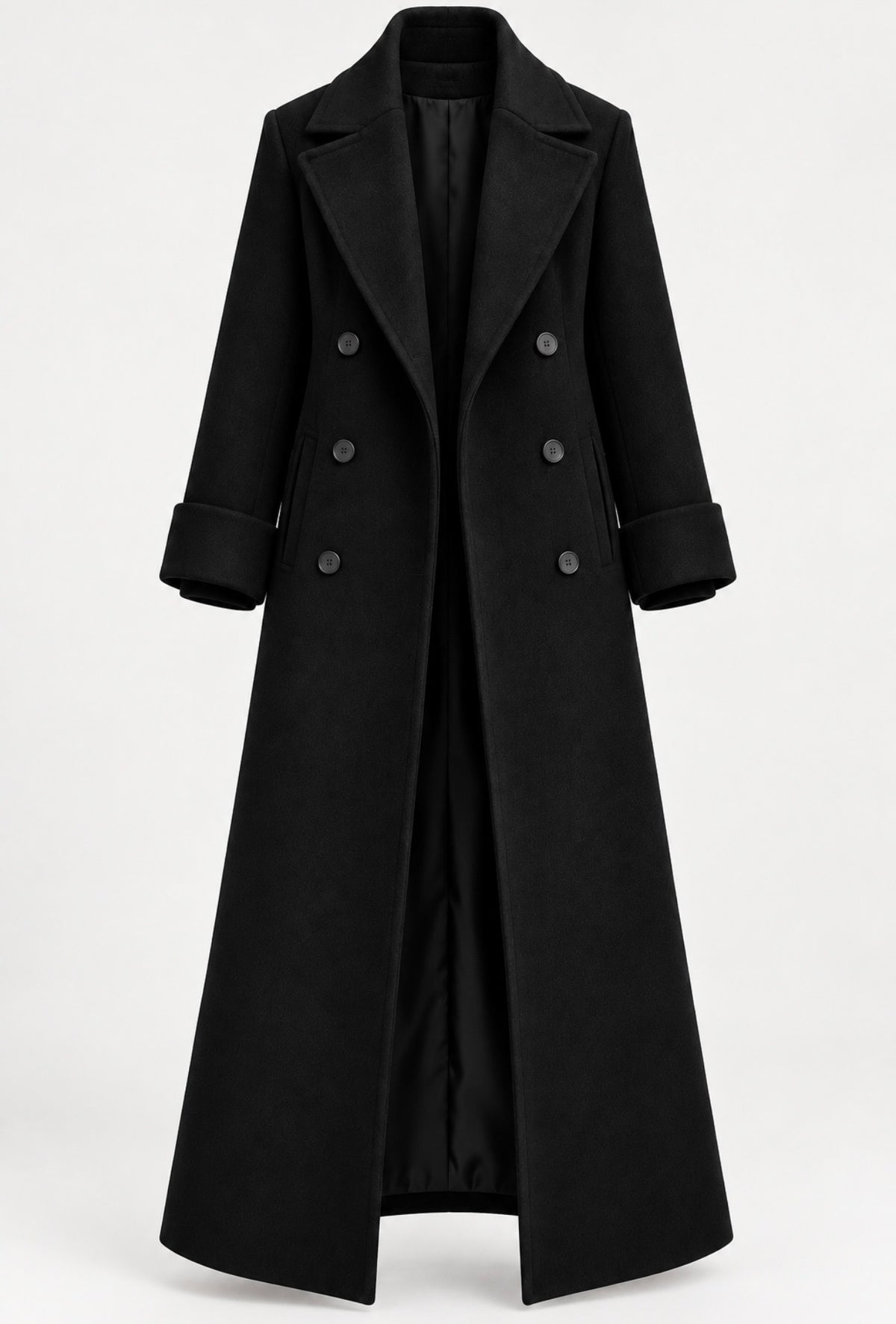 Eleganter Maxi-Mantel