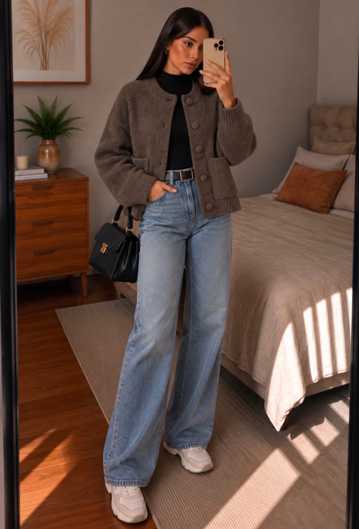 Cozy Button Cardigan